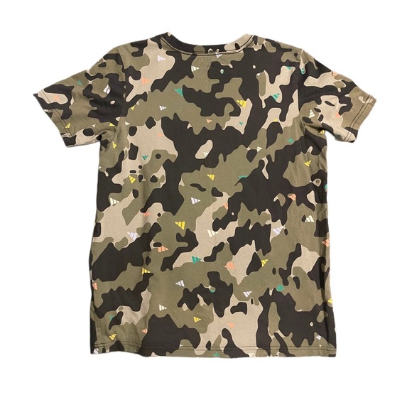 ADIDAS Boy's Kids Camouflage T-Shirt Like New! Size Large L. - Picture 3 of 4